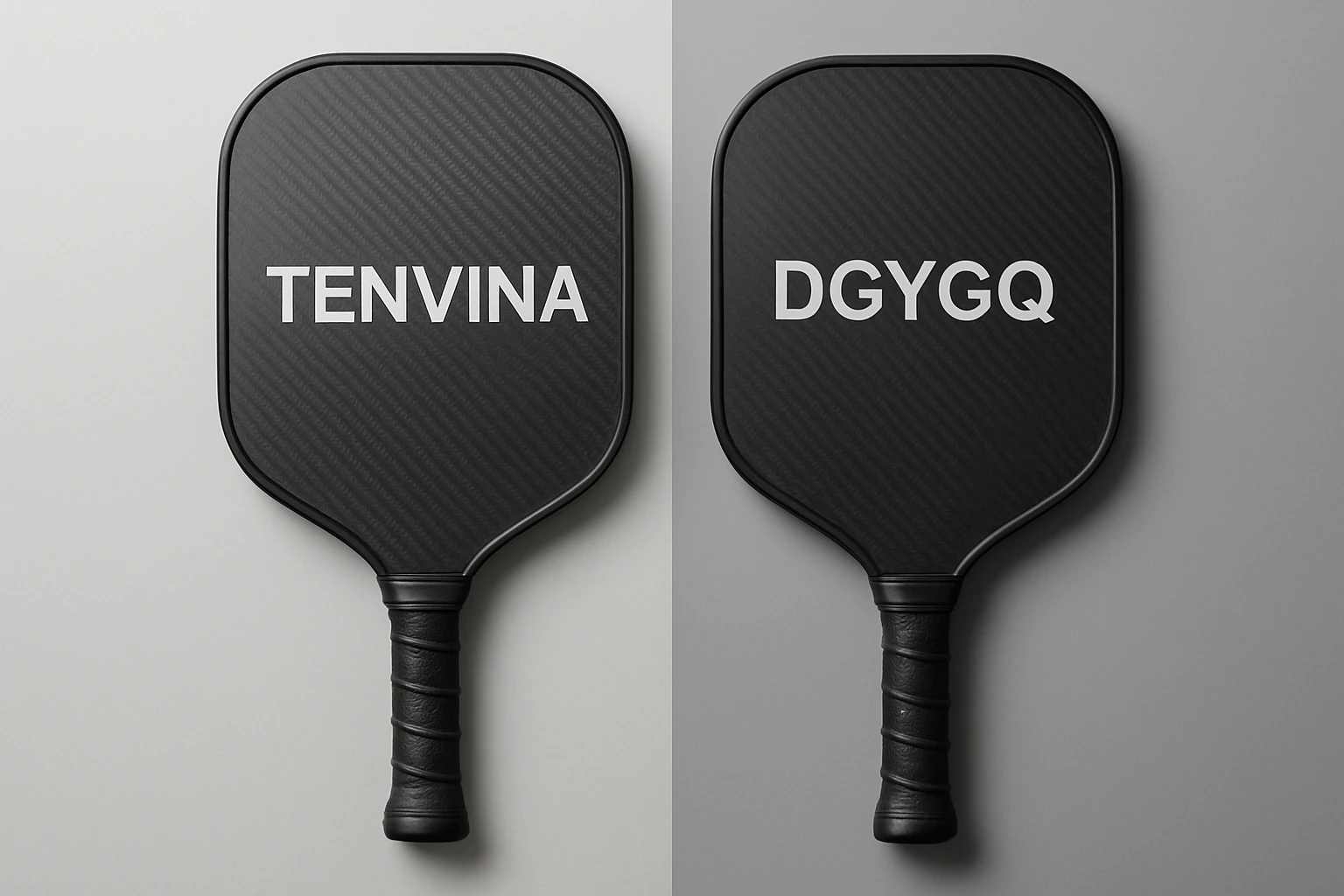 TENVINA vs DGYGQ Carbon Fiber Pickleball Paddles: Detailed Comparison