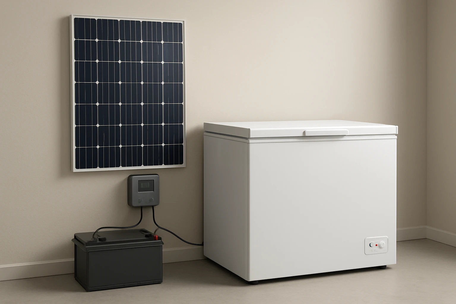 How to Power a Chest Freezer Off-Grid with Solar