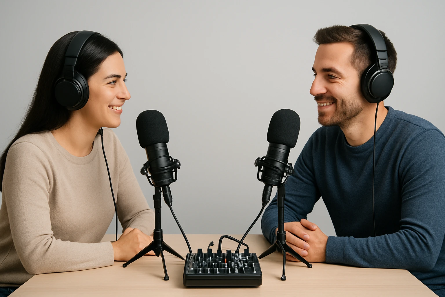 How to Mic a Two-Person Podcast: Placement, Distance, and Clear Audio