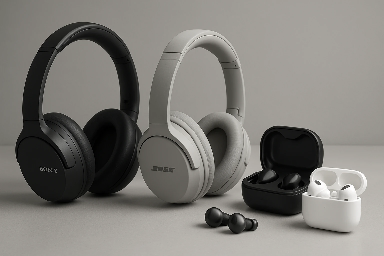 Sony WH-CH720N vs Bose QuietComfort vs TOZO NC9 vs AirPods Pro 3: Detailed Comparison