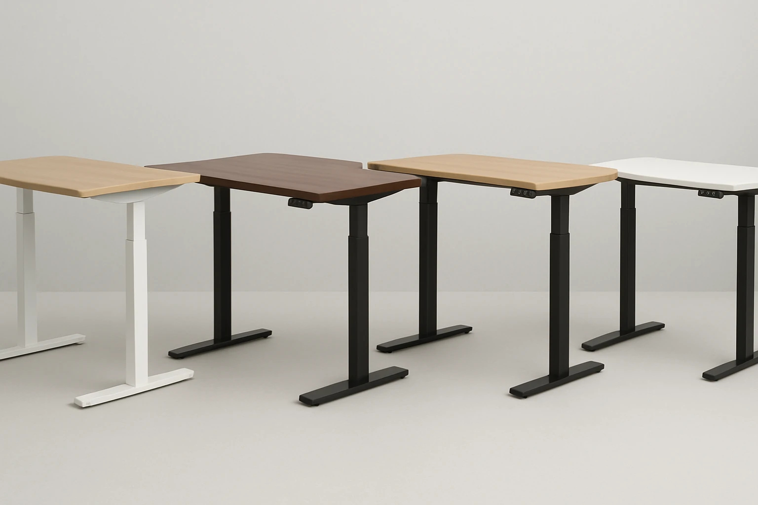 Comparing Top Amazon Standing Desks: TIQLAB, VIVO, Furmax, and BANTI