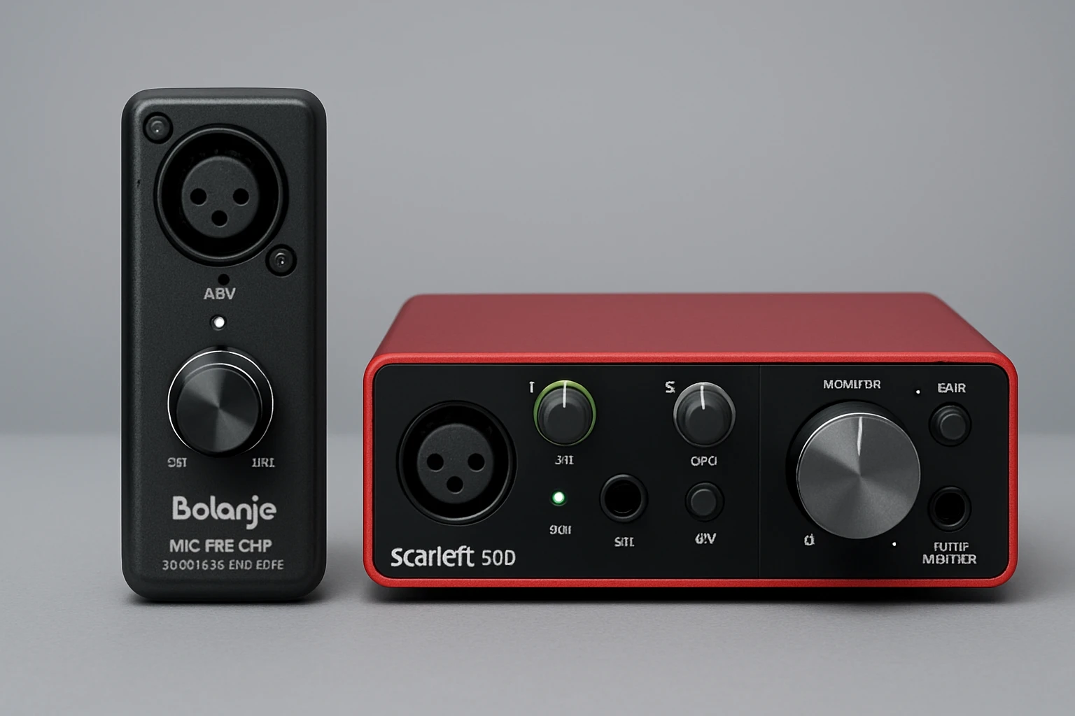 Bolanje Mic Preamp vs Focusrite Scarlett Solo: Detailed Comparison