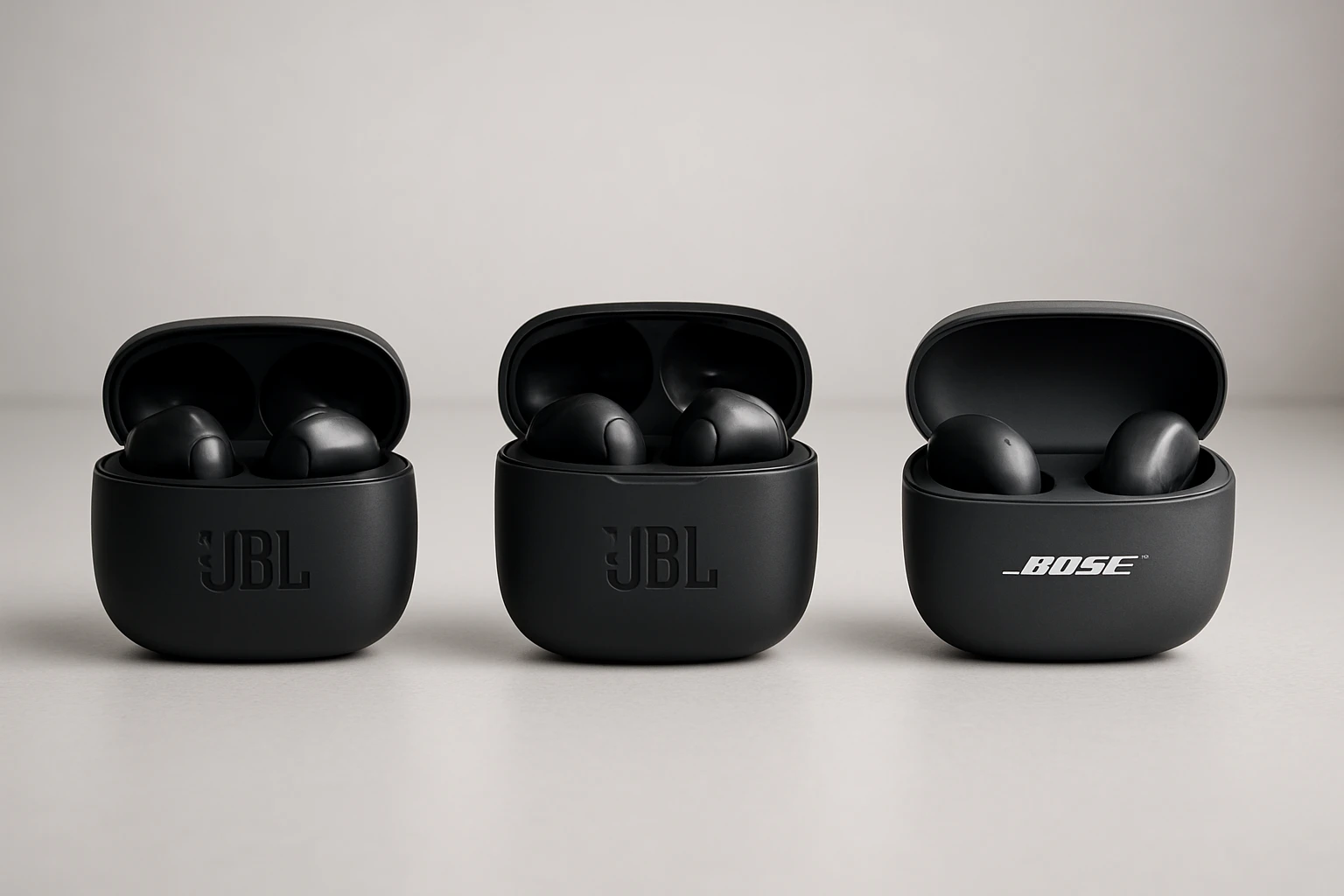 JBL Vibe Beam vs JBL Vibe Beam 2 vs Bose QuietComfort Ultra – In‑Depth Comparison