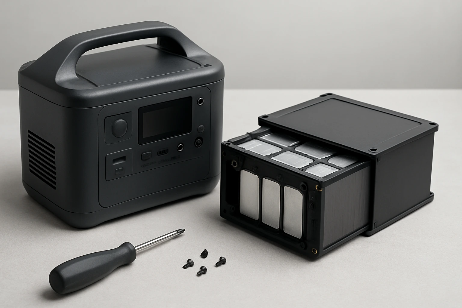 How to Salvage Battery Cells from a Portable Power Station