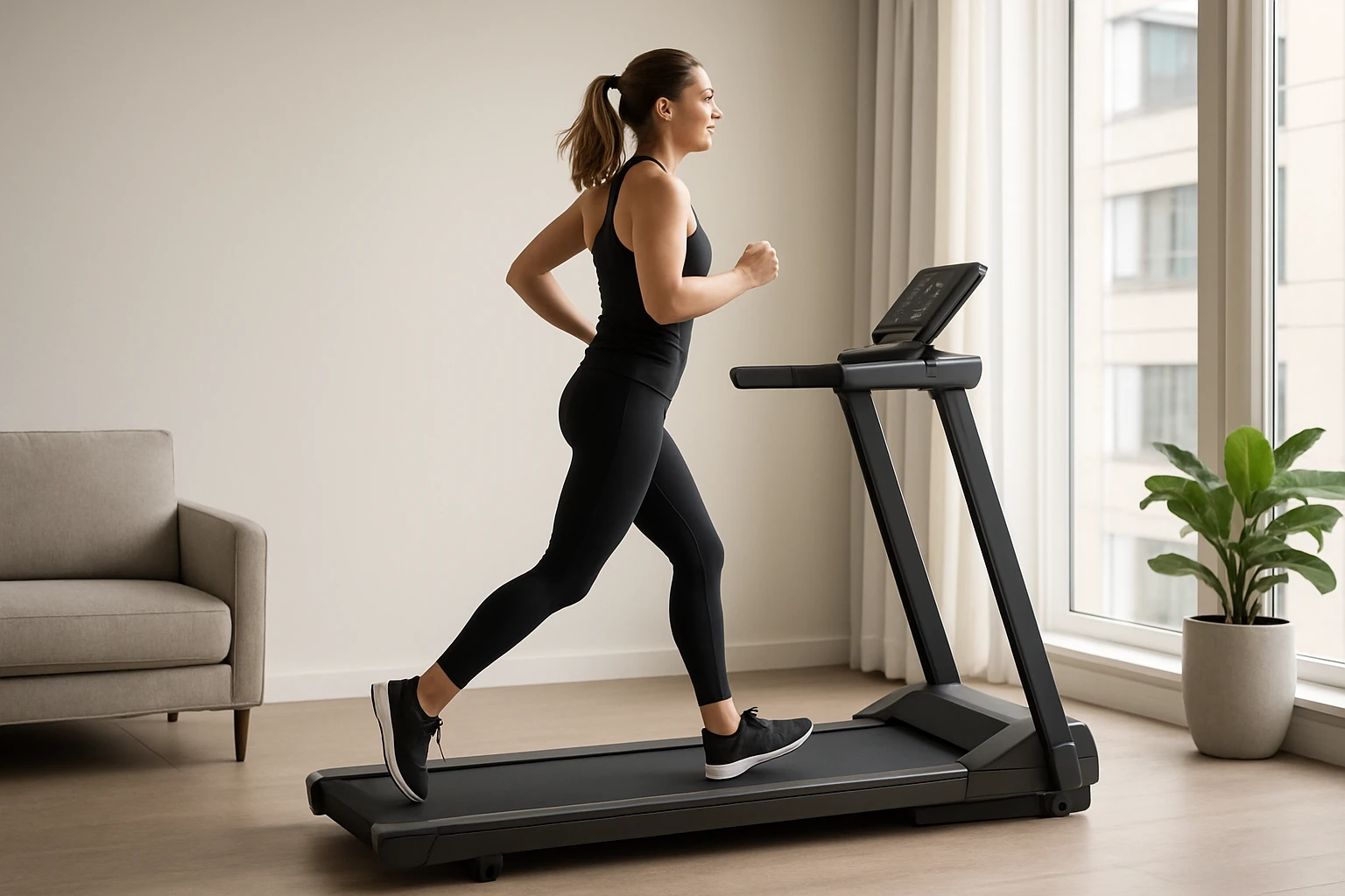 12 Apartment‑Friendly Folding Treadmill HIIT Routines
