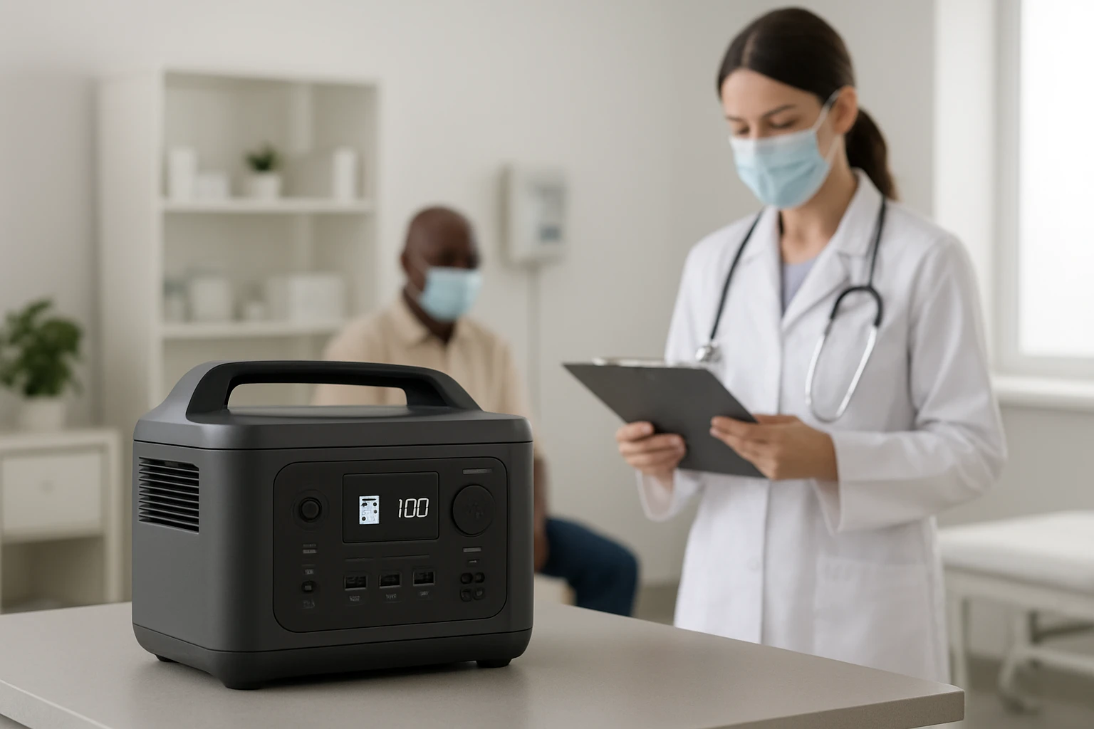 Portable Power Stations for Off-Grid Medical Clinics