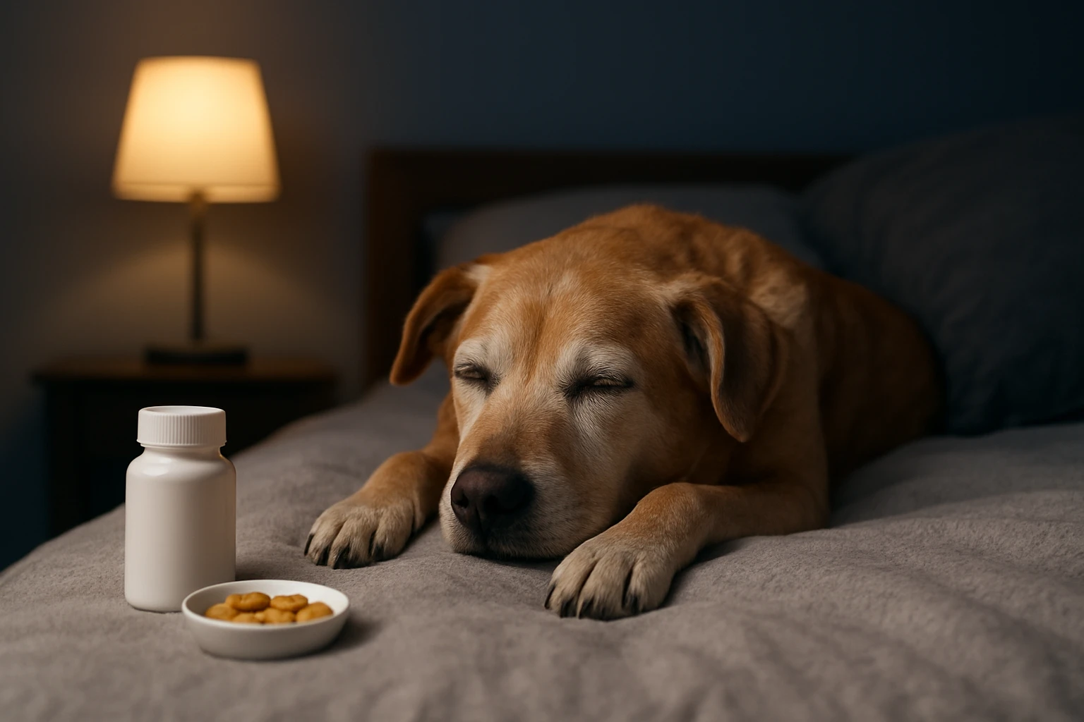 How to Soothe Anxious Senior Dogs at Night