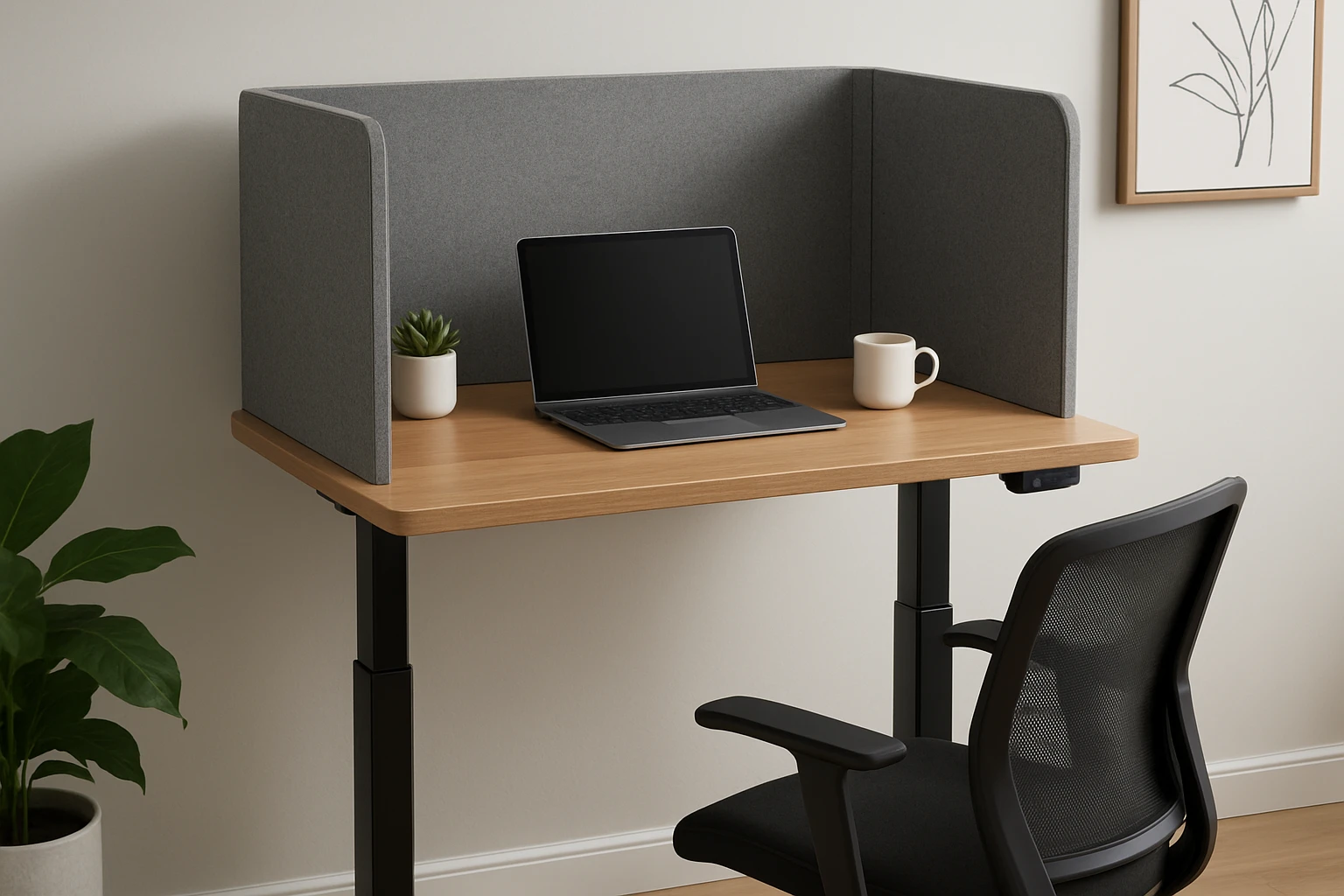 Top 10 Space‑Saving Standing Desks with Built‑In Privacy Panels