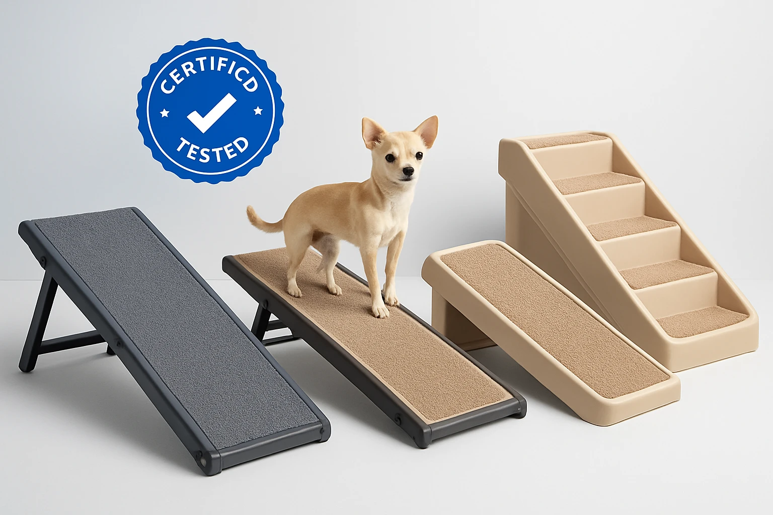 Comparing Top Adjustable Pet Ramps and Stairs for Small Dogs