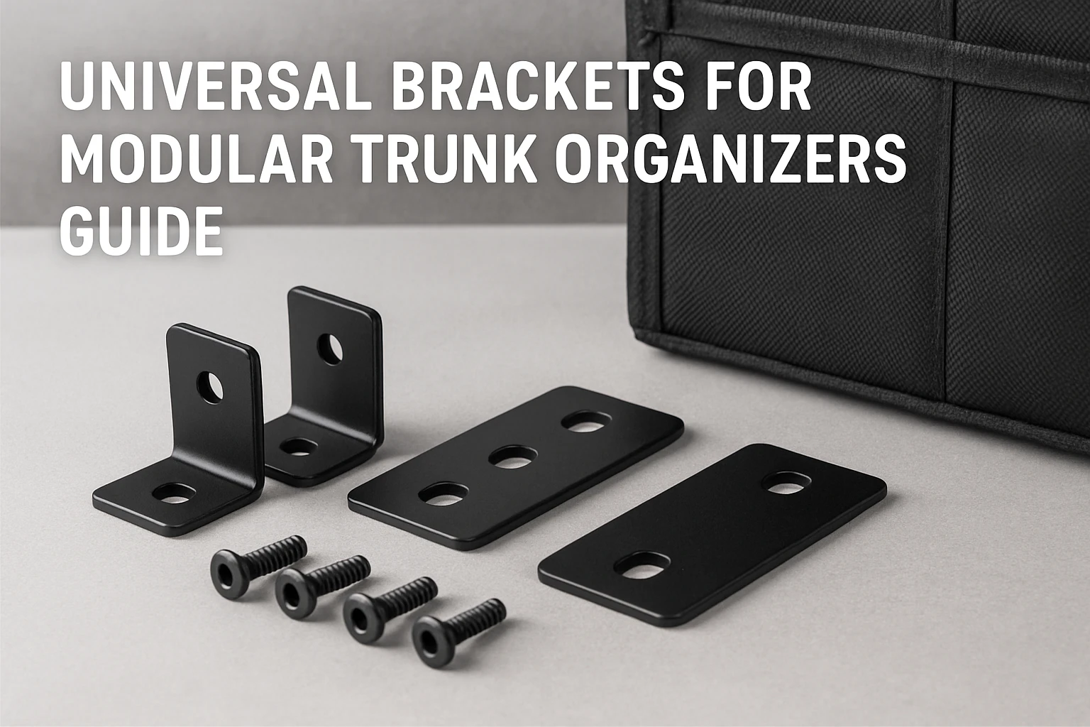 Universal Brackets for Modular Trunk Organizers Guide