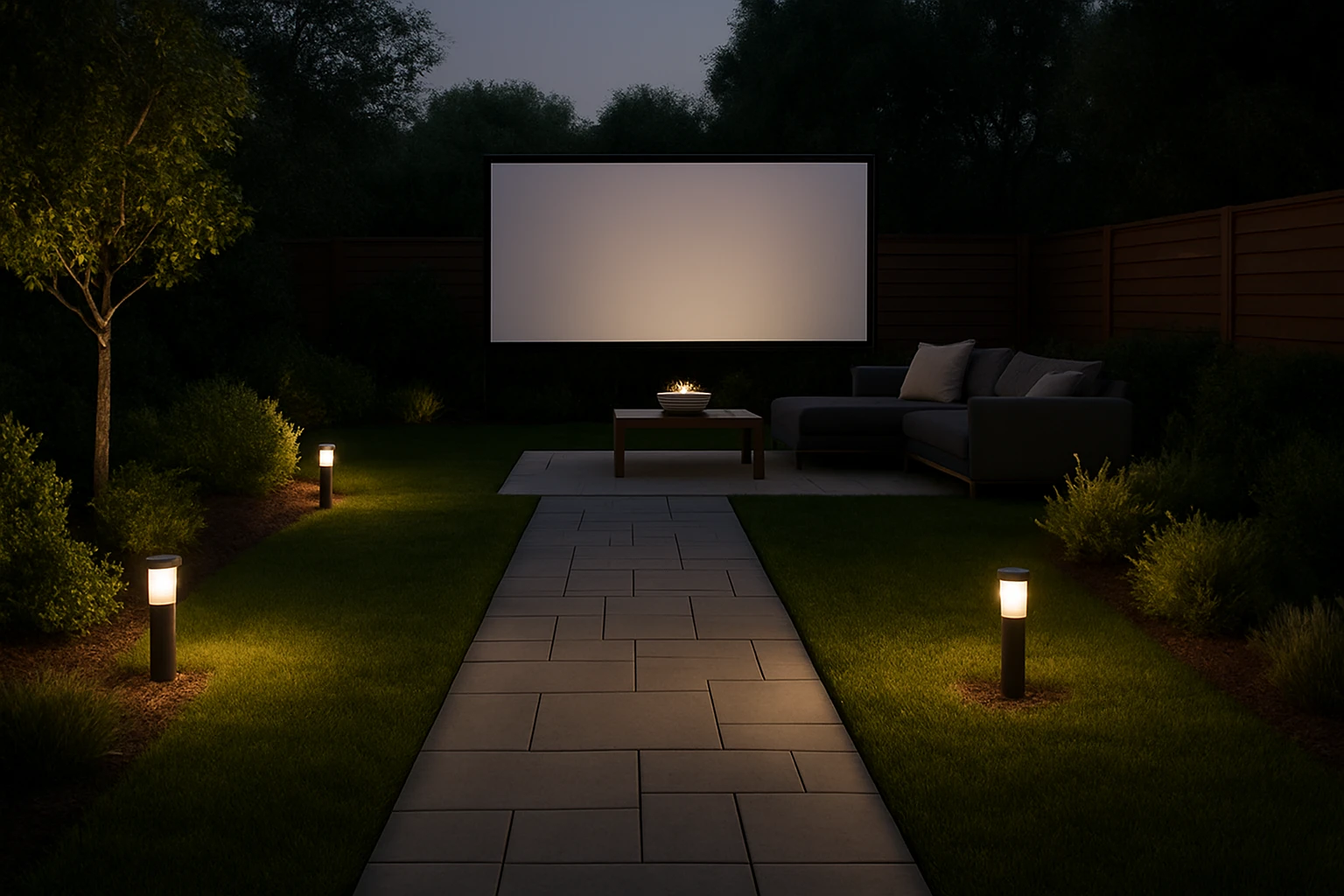 Design a Low‑Light Pathway Layout for the Perfect Backyard Movie Night