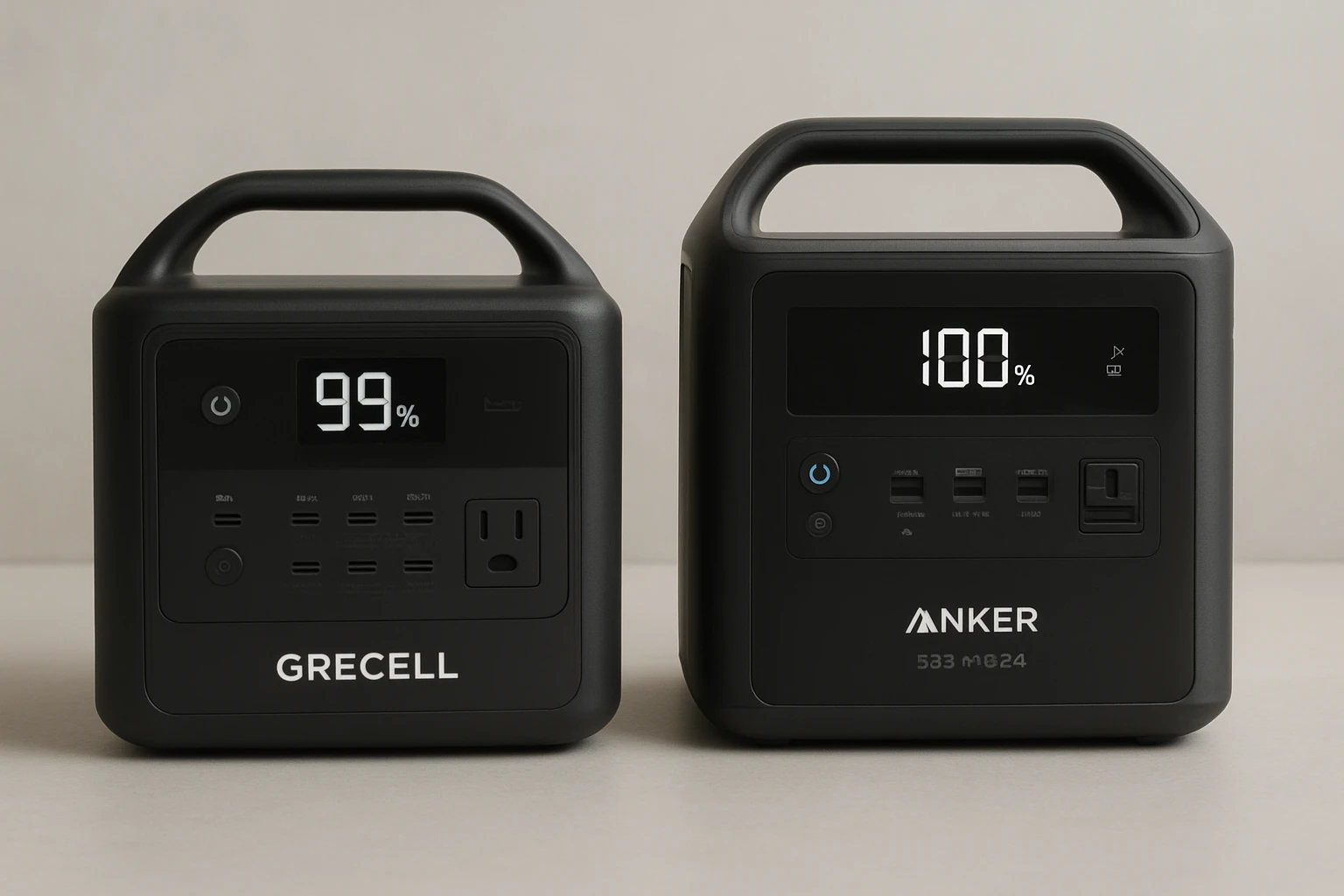 GRECELL vs Anker SOLIX C300 Portable Power Station Comparison
