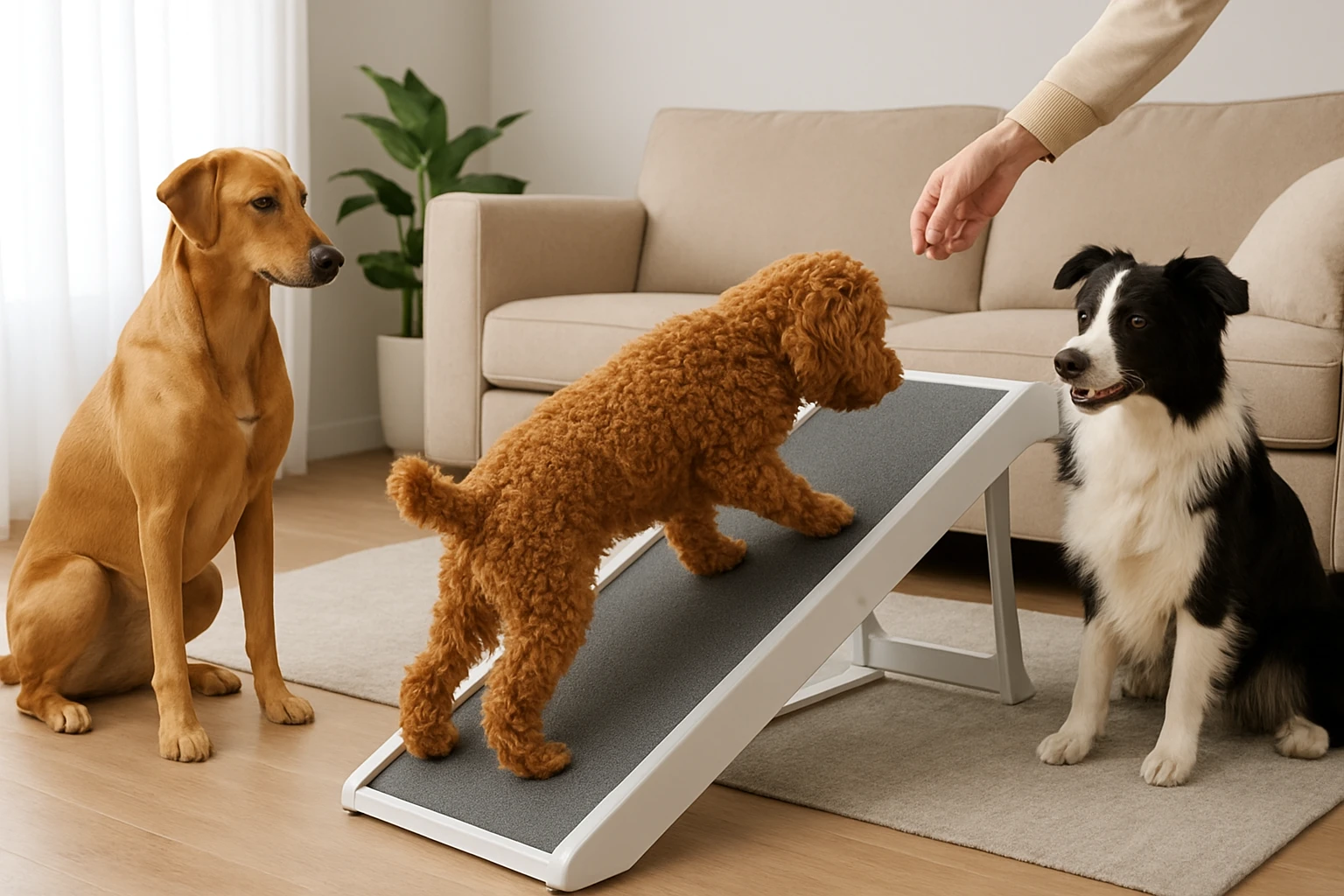 How to Introduce a Ramp in a Multi‑Dog Household