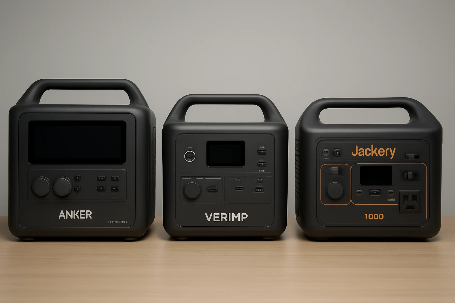 Anker SOLIX F2000 vs VERIMP Fuel Cell vs Jackery 1000 v2: In‑Depth Review