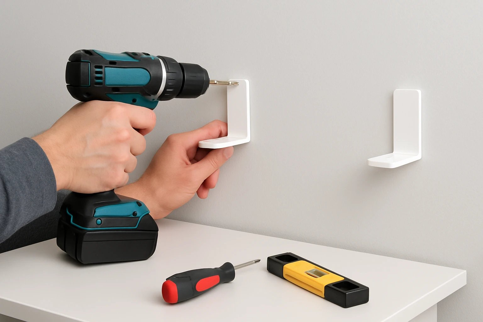 How to Install Standing Desk Anchor Brackets in Rentals – No‑Drill Guide