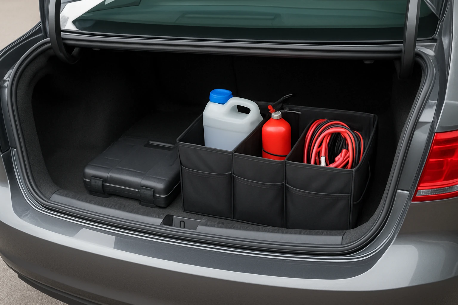 How to Organize a Sedan Trunk Without Fold-Down Seats