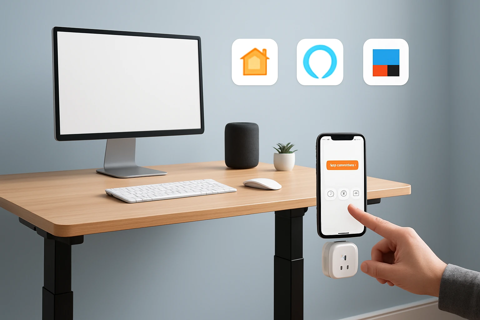 How to Automate a Standing Desk with HomeKit, Alexa, and IFTTT