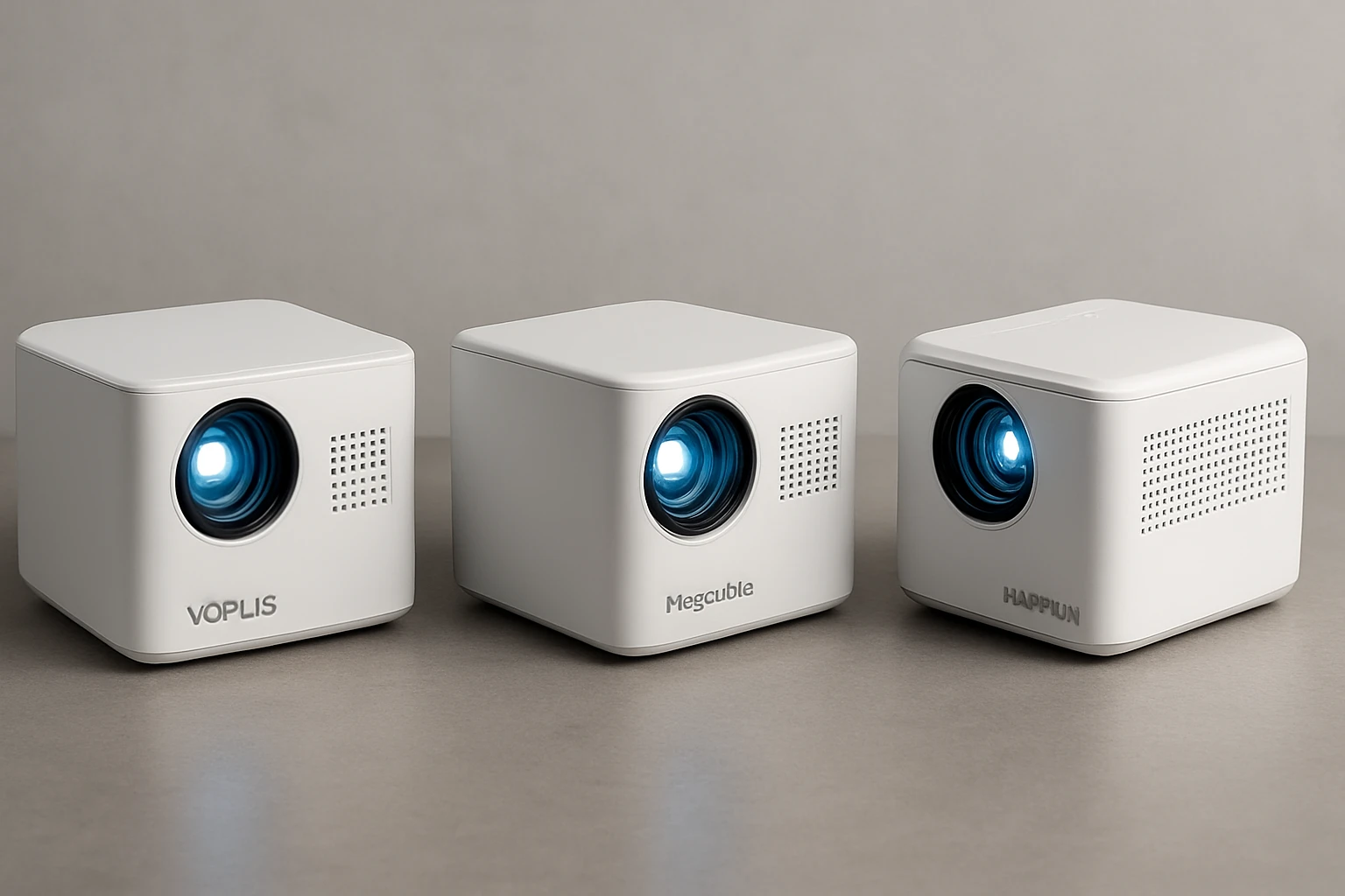 VOPLLS vs Magcubic vs HAPPRUN Mini Projectors: In‑Depth Comparison