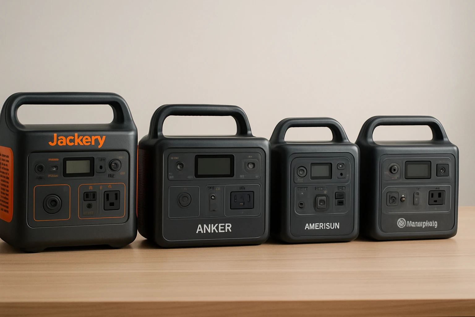 Jackery vs Anker vs Amerisun vs Westinghouse Portable Power Solutions Comparison