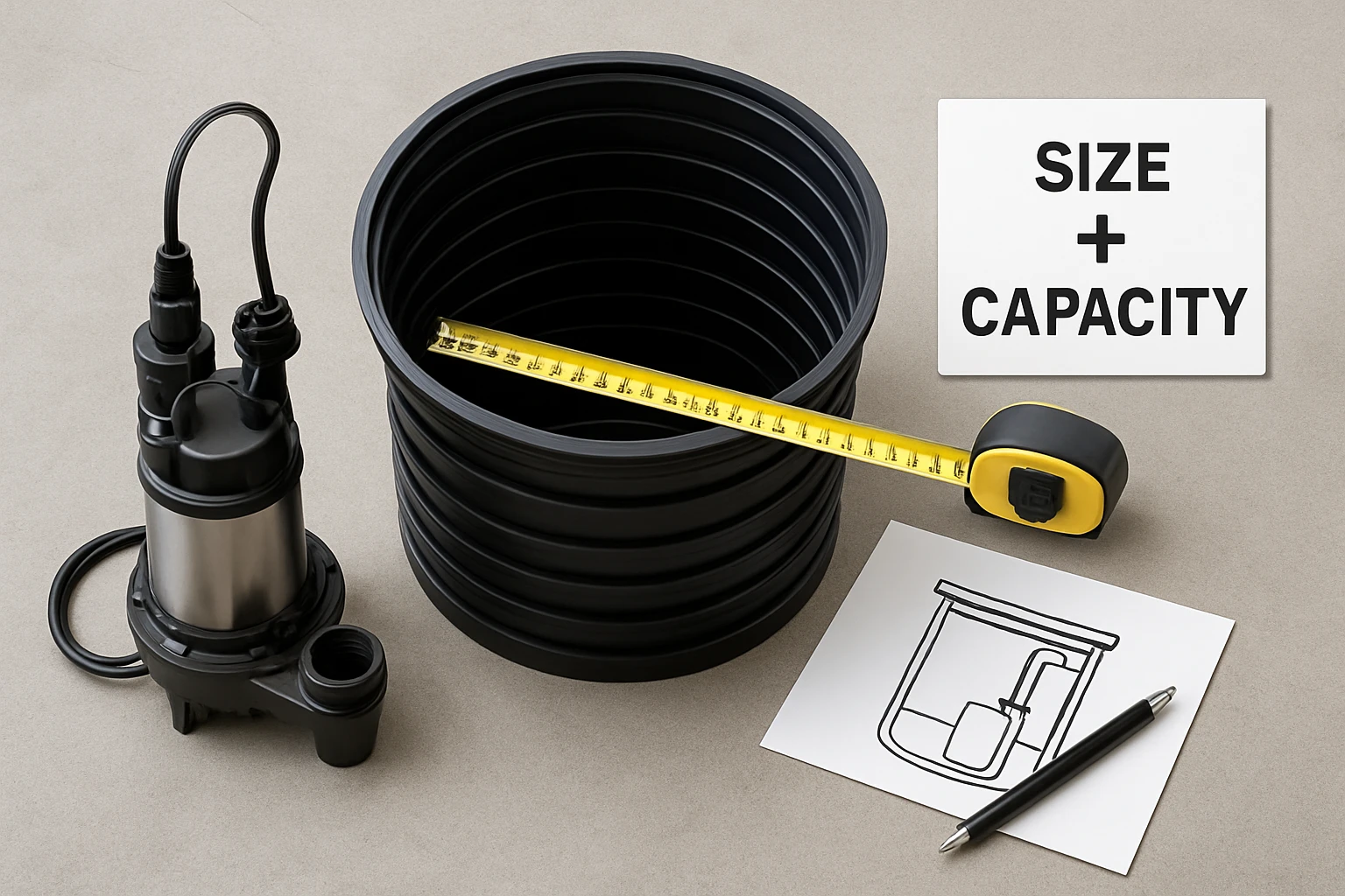 How to Size a Sump Pump Basin: Ultimate Step-by-Step Sizing Guide for Diameter, Depth & Capacity