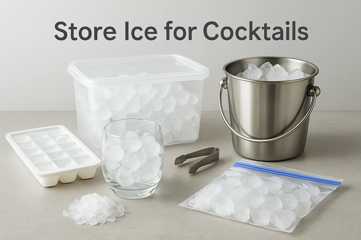 Store Ice for Cocktails: 7 Hygienic, Contamination‑Free Methods