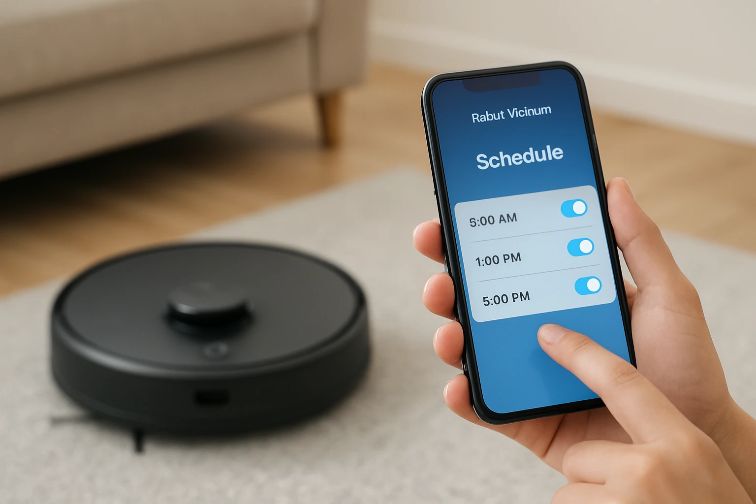 How to Create a Robot Vacuum Schedule for Allergy Sufferers