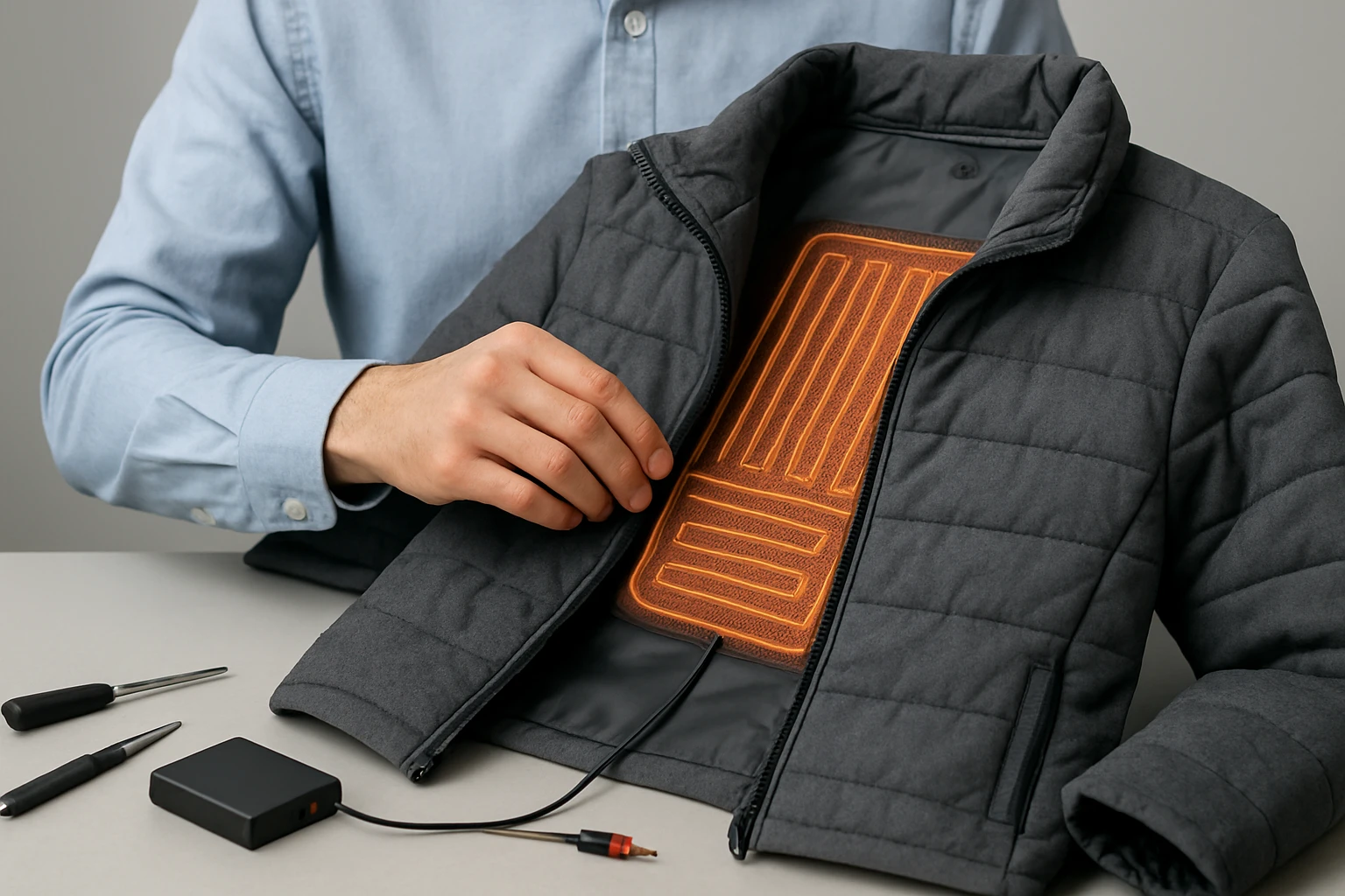 How to Retrofit a Jacket with Heating Elements: DIY Guide