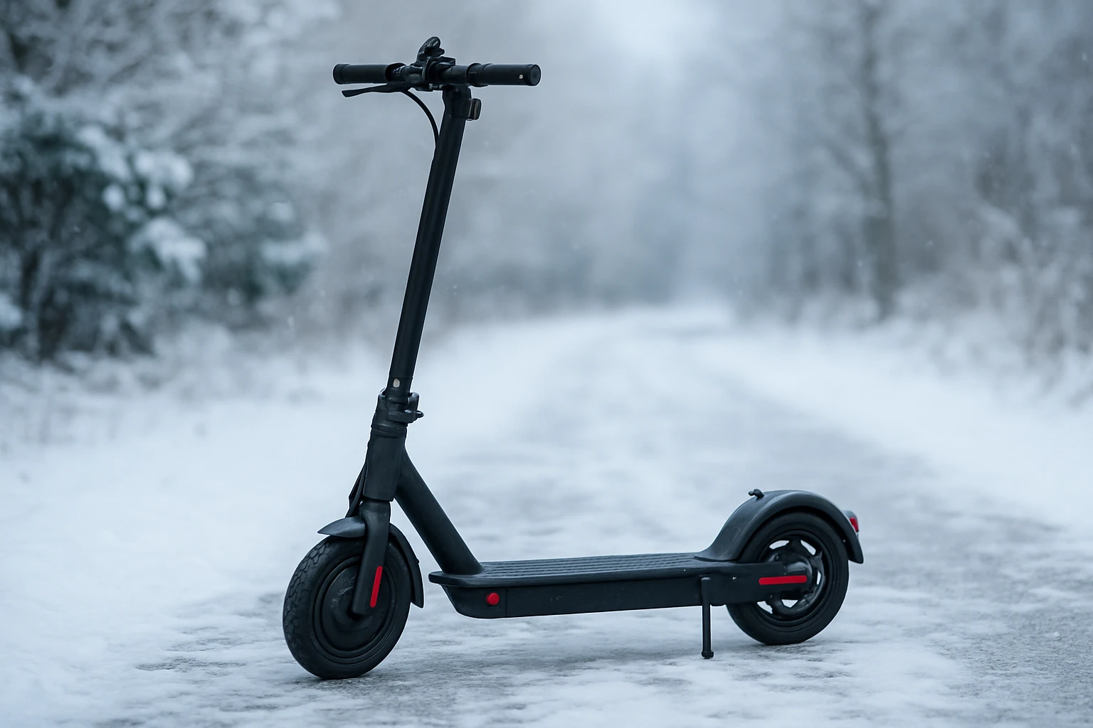 Folding E‑Scooter Winter Riding Guide