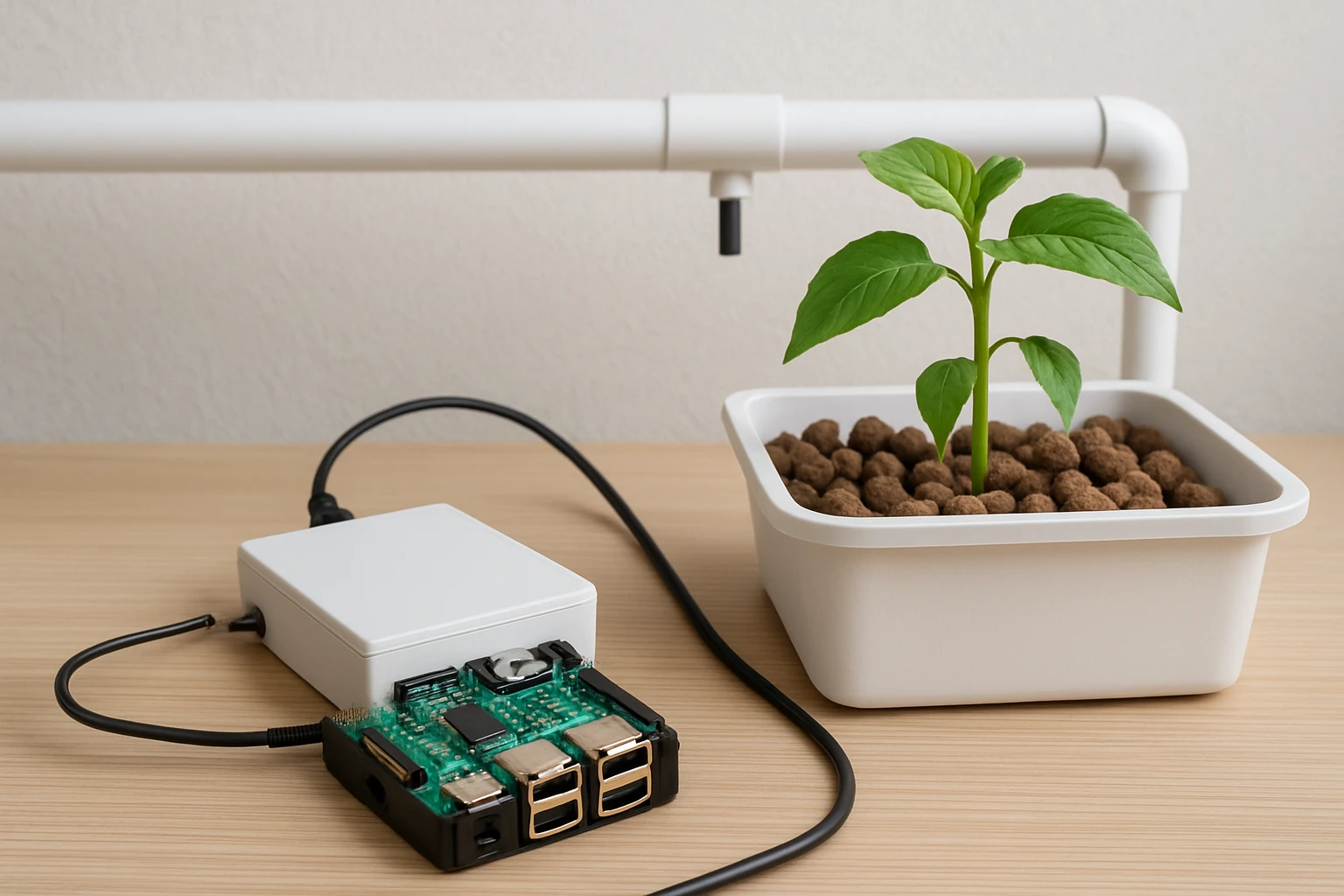 DIY Raspberry Pi Hydroponic Controller for Indoor Gardening