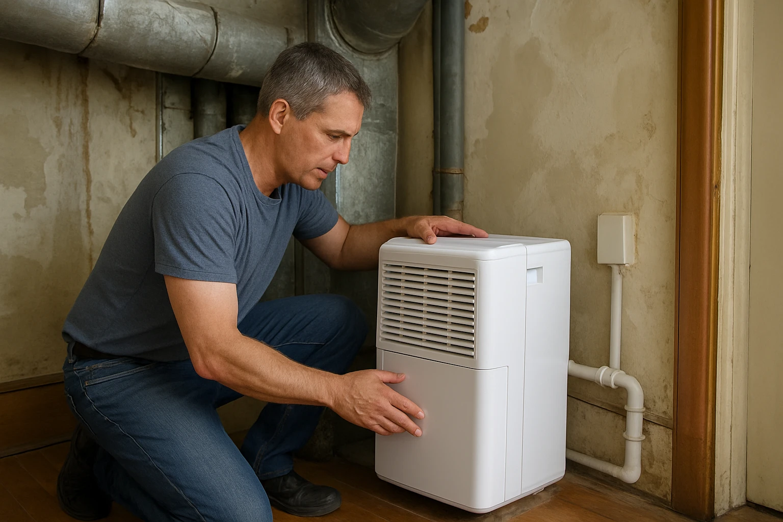 Retrofit Central Dehumidifier in Older Home – DIY Guide