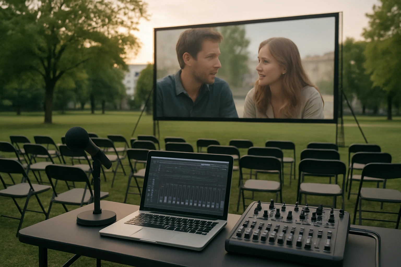 How to Add Live Commentary to Outdoor Screenings: Equipment, Syncing & Hosting Tips