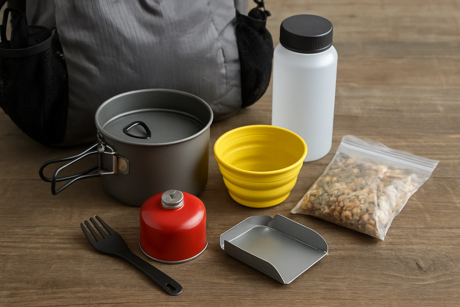 Thru-Hike Resupply-Friendly Ultralight Kitchen Checklist