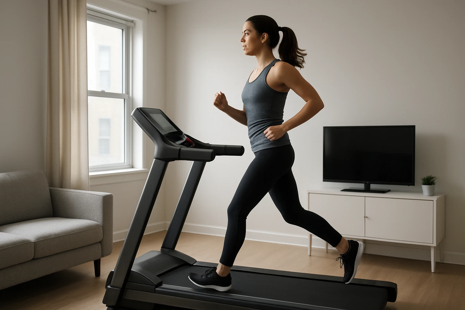 How to Train for a 5K in 4 Weeks on a Treadmill in a Small Apartment