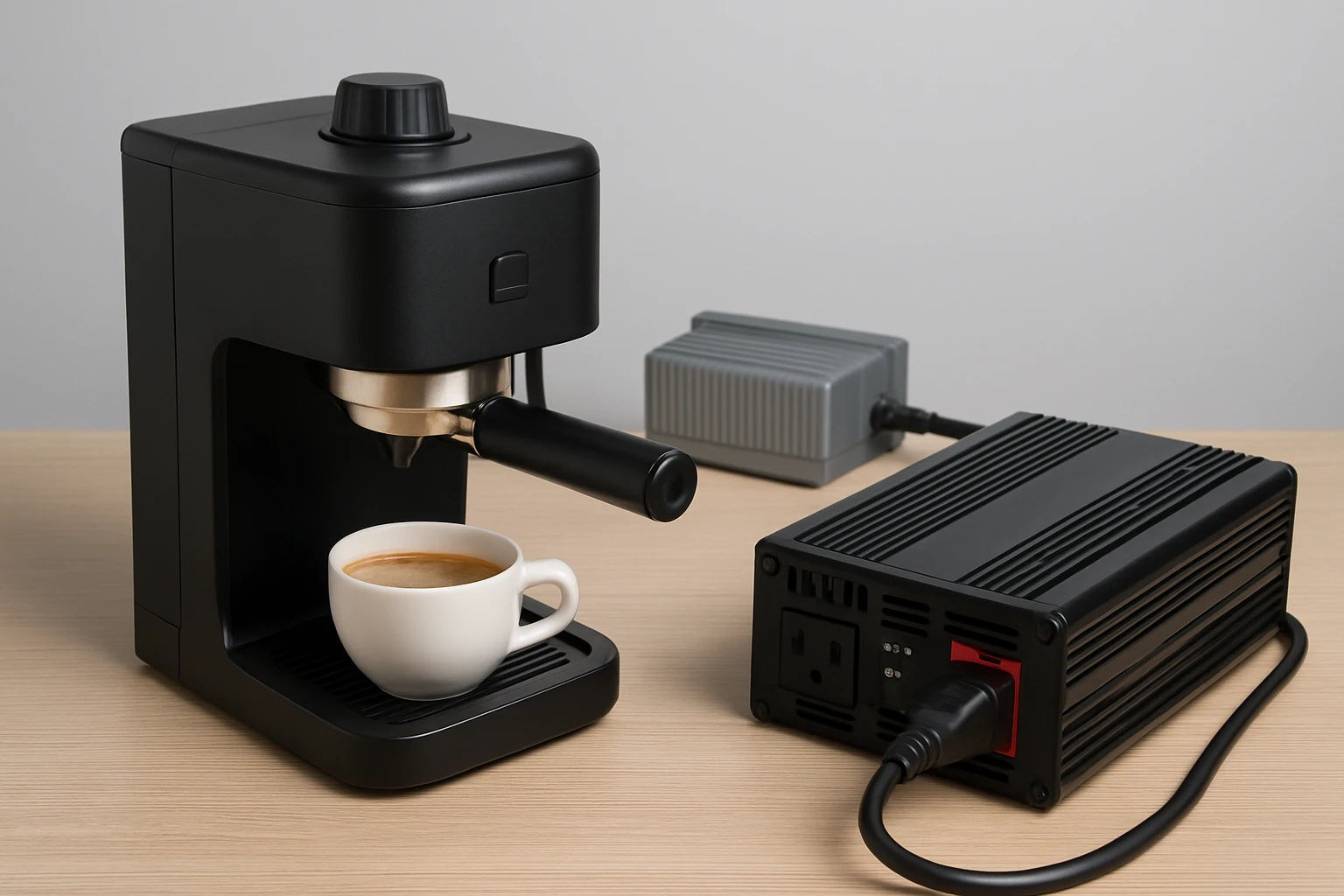How to Run a Compact Espresso Machine on an RV Power Inverter