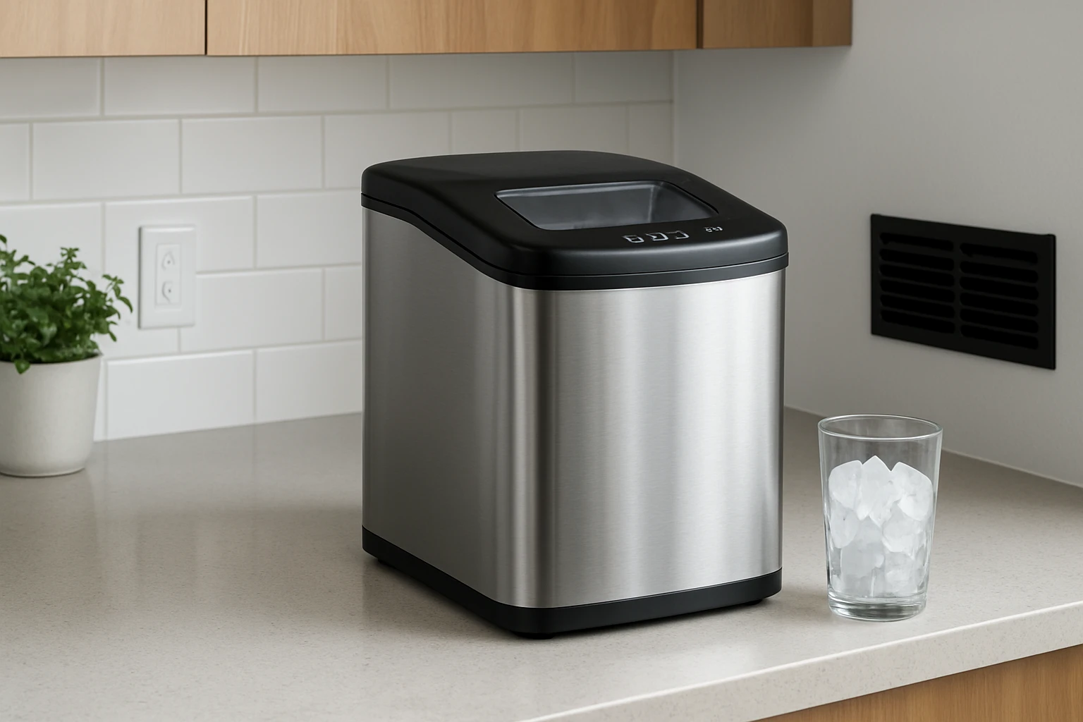 The Complete Guide to Countertop Ice Maker Placement and Ventilation