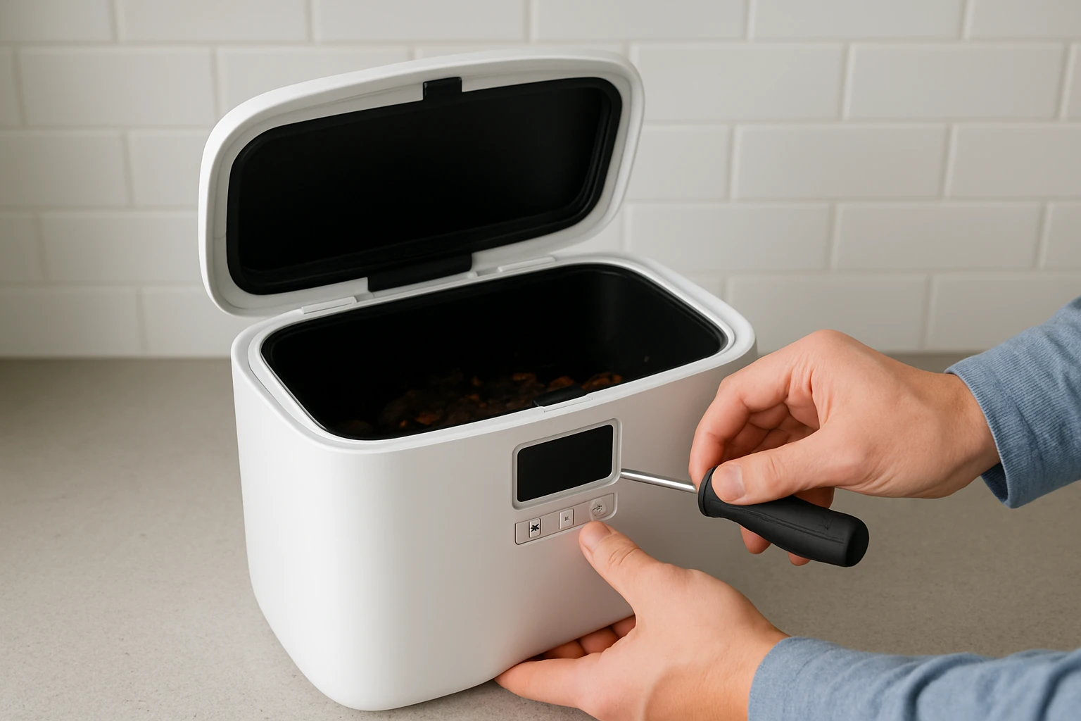 How to Fix Countertop Composter Error Codes and Jams