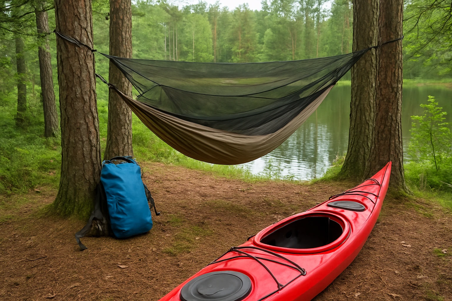 How to Hammock Camp on Canoe & Kayak Trips