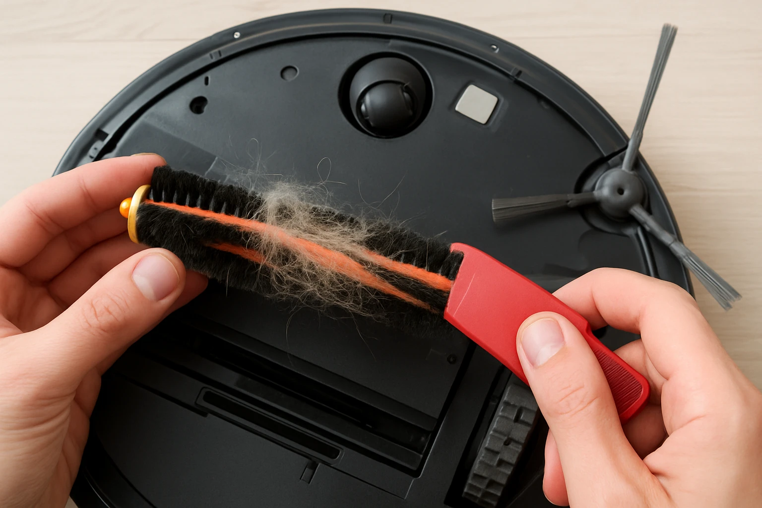 How to Maintain Robot Vacuum Brushes for Long‑Haired Pets