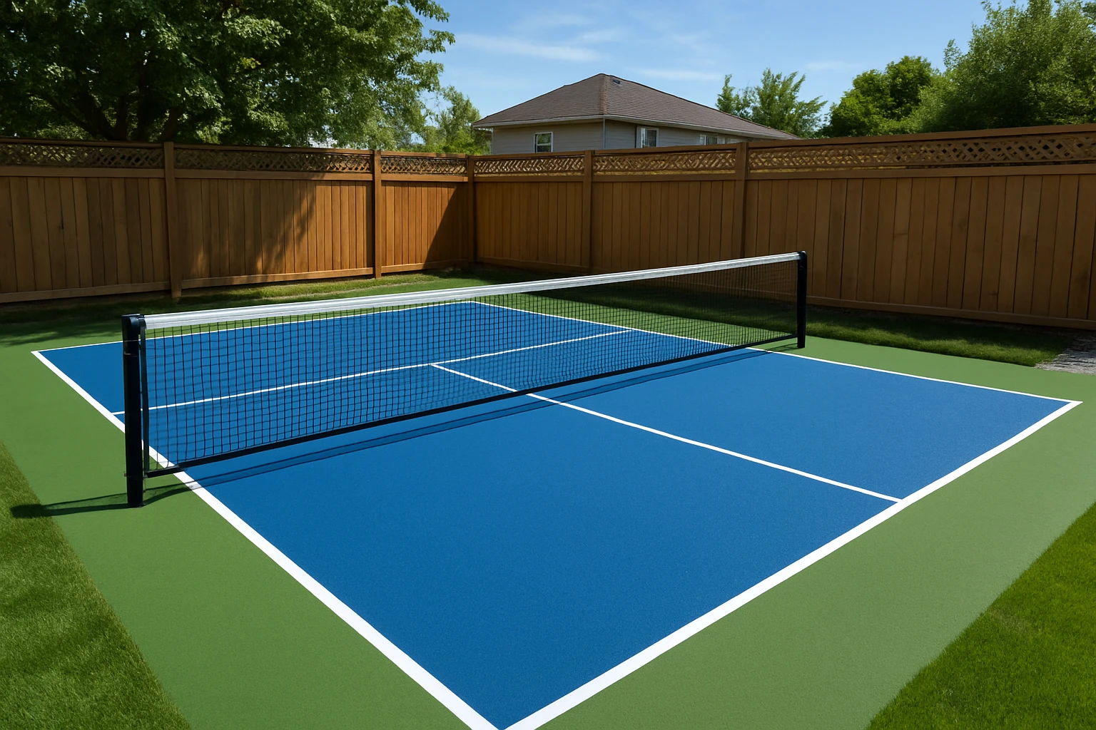 How to Build a Backyard Pickleball Court for Under $1,000