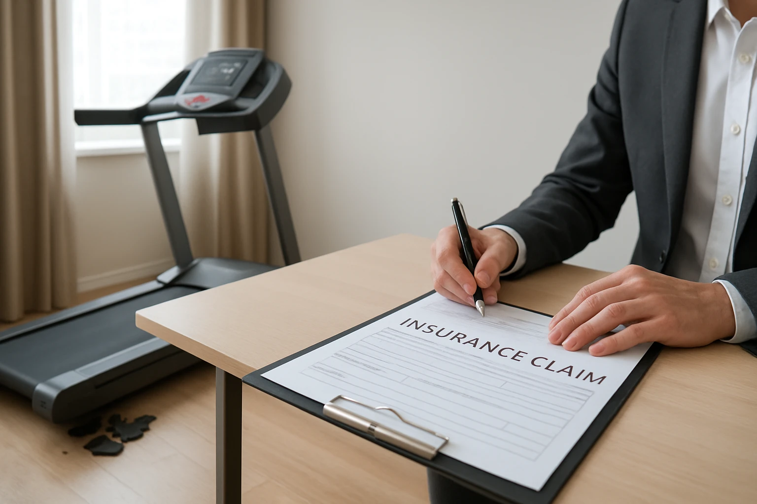 How to File an Insurance Claim for Treadmill Damage in Your Apartment
