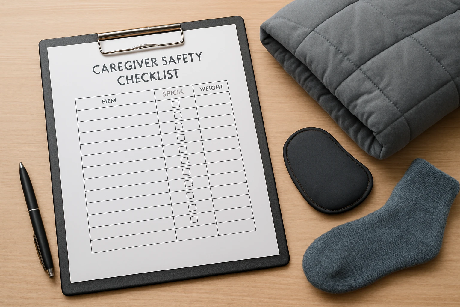 How to Create and Use a Weighted Caregiver Safety Checklist