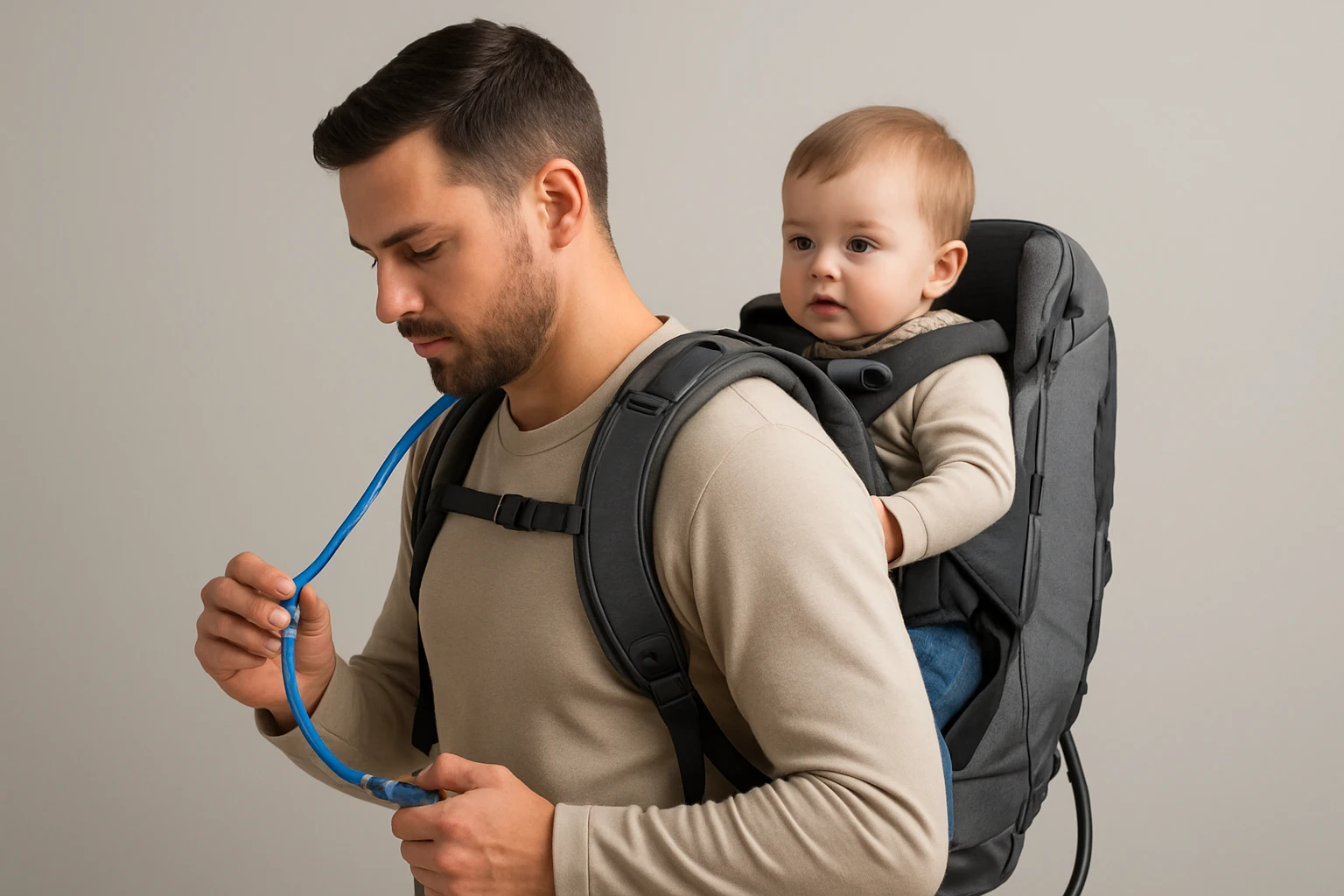 How to Integrate a Hydration Pack with a Baby Carrier