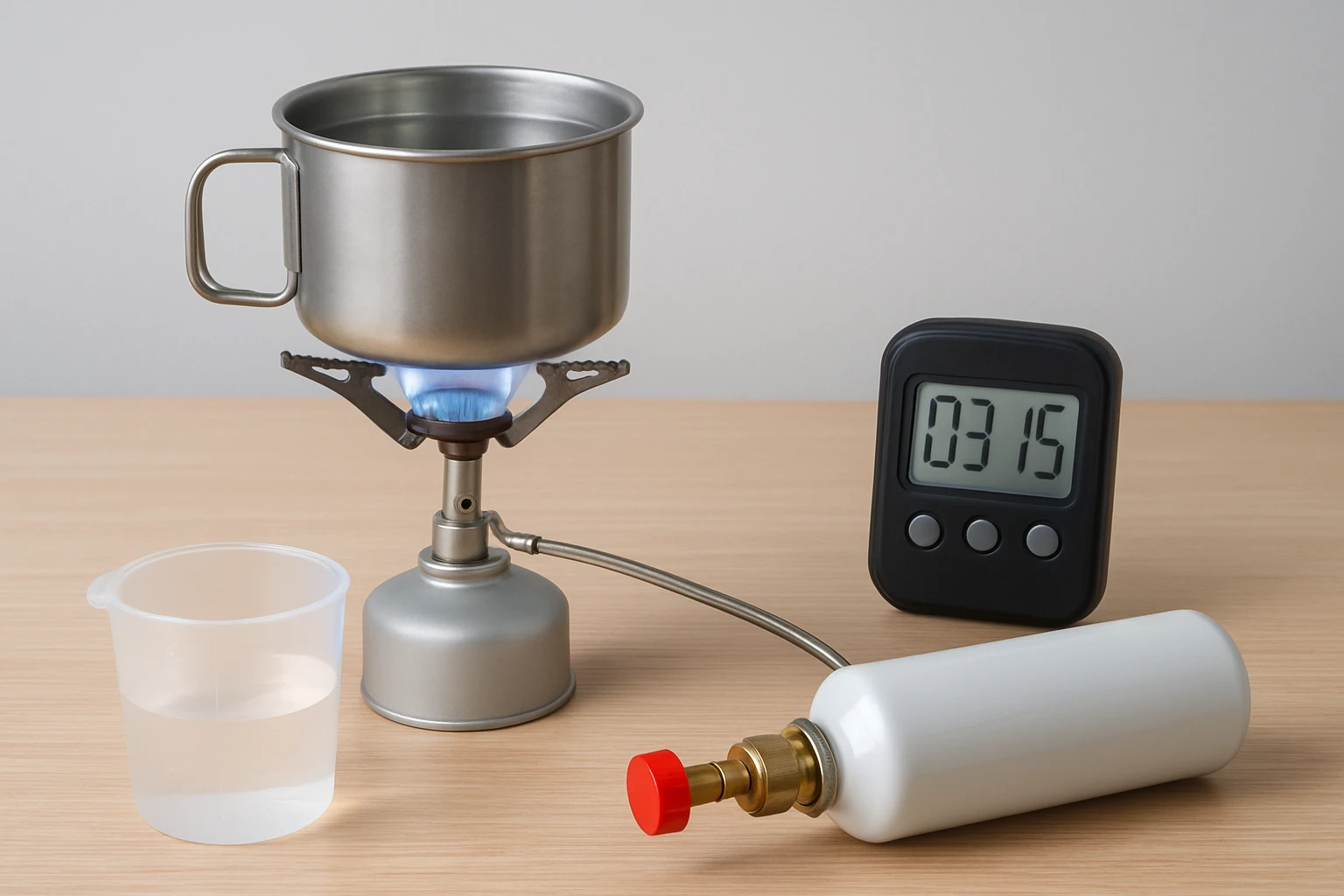 How to Test Backpacking Stove Efficiency at Home