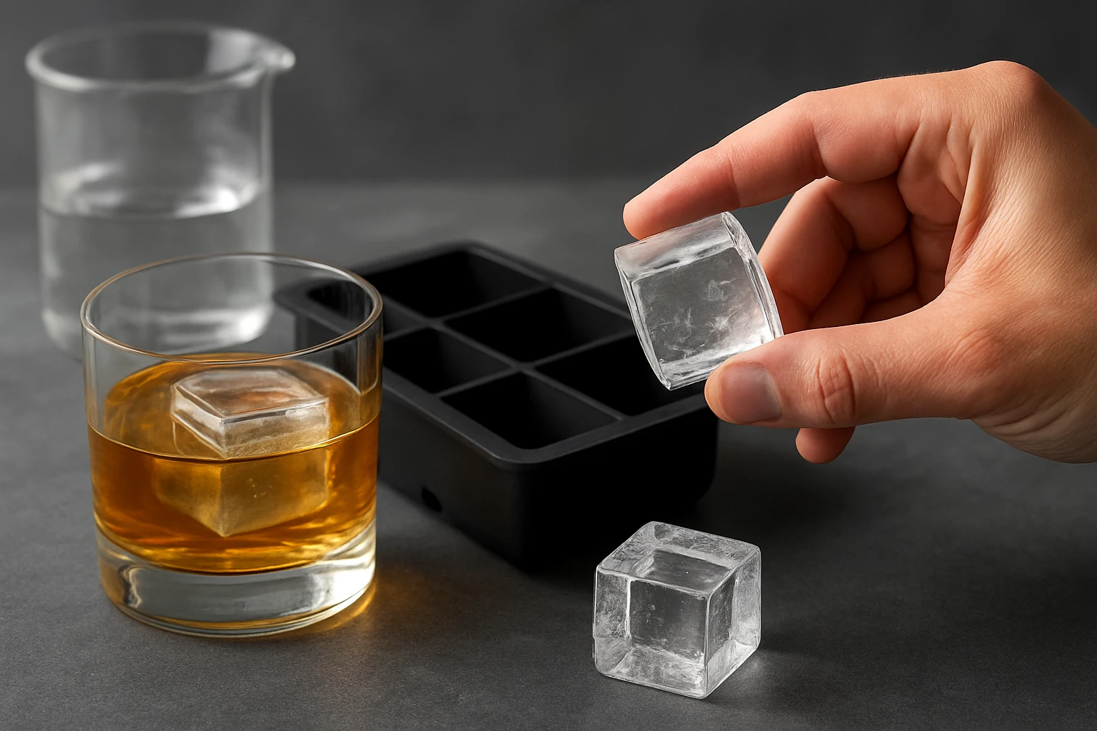 Crystal Clear Ice for Cocktail Photography: DIY Guide