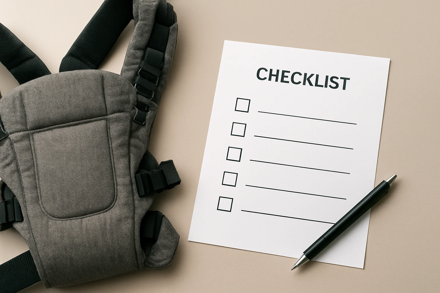 Secondhand Baby Carrier Safety Checklist: Essential Guide for Parents
