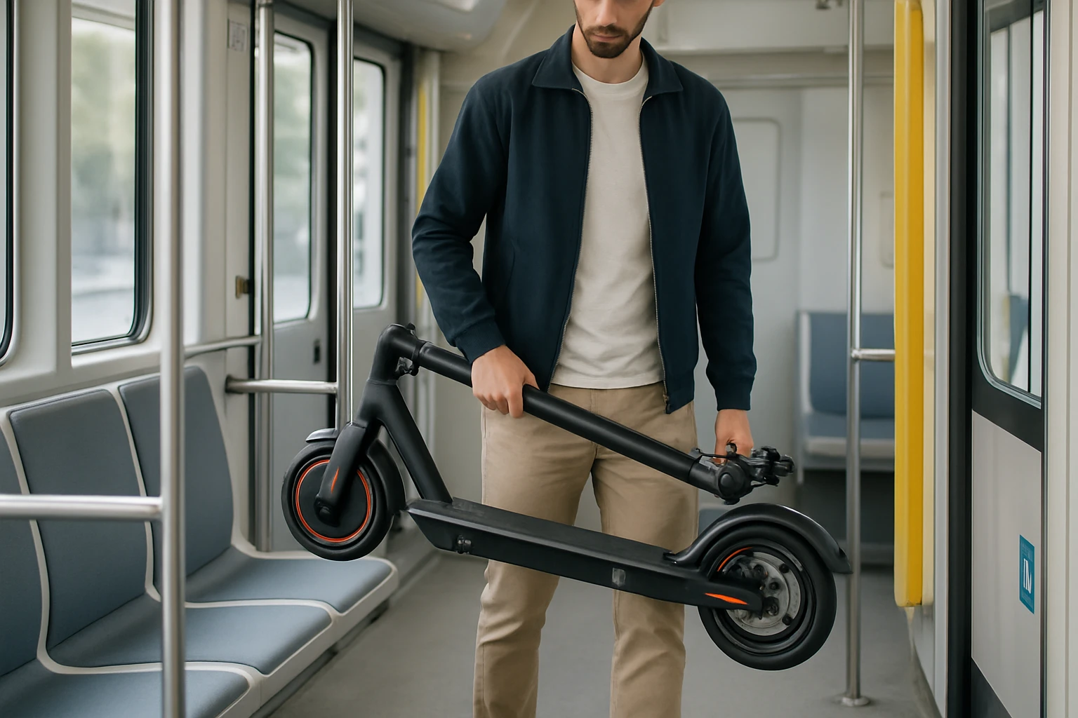 How to Carry a Folding E‑Scooter on Public Transit