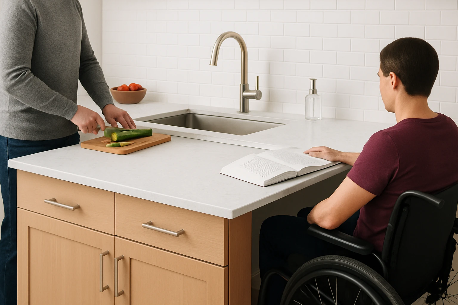 Ultimate Countertop Height Guide for Mixed‑Mobility Households