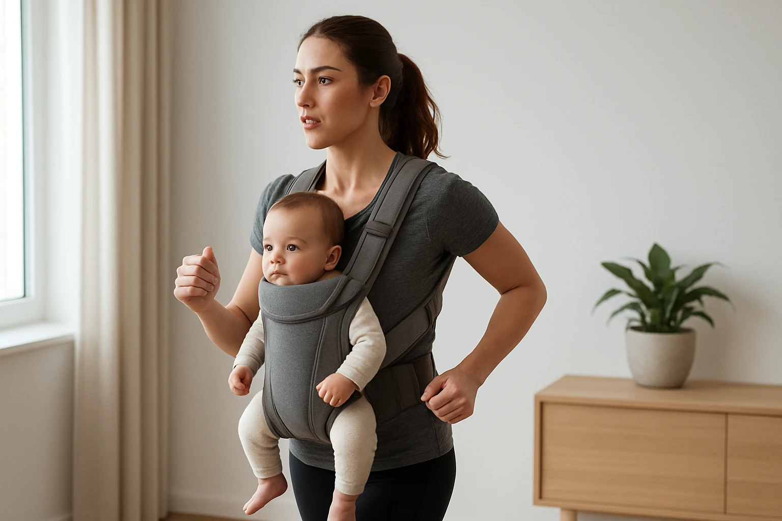 Run Safely While Babywearing: 7 Workouts, Tips & Checklist