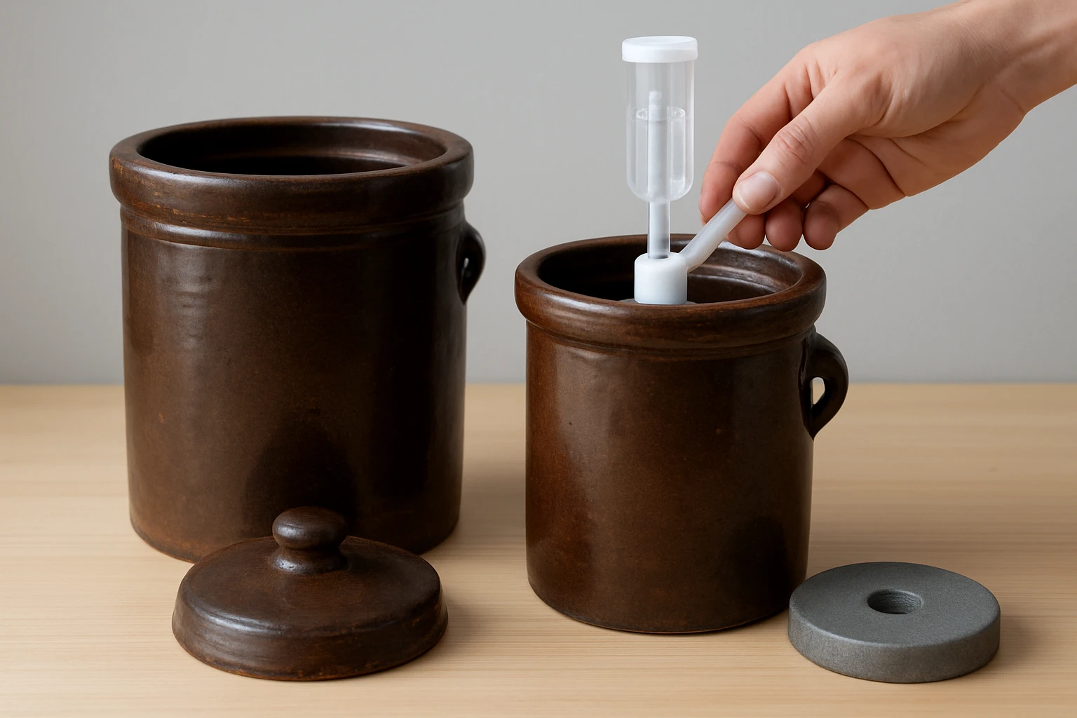 How to Retrofit Antique Fermentation Crocks for Modern Fermenting