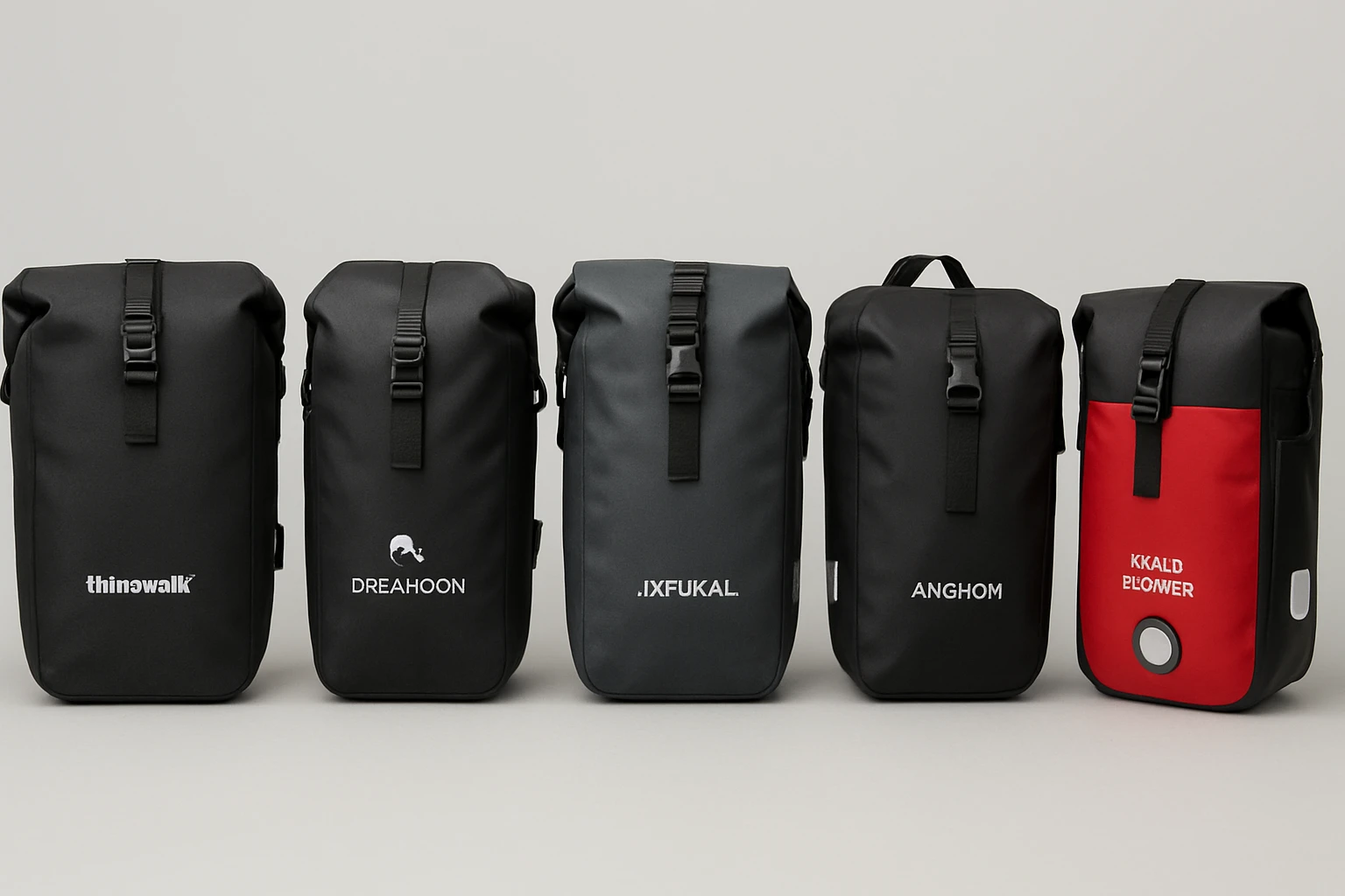 Waterproof Bike Pannier Comparison: Rhinowalk, Dreamoon, JXFUKAL, ANCHOM & Banjo Brothers